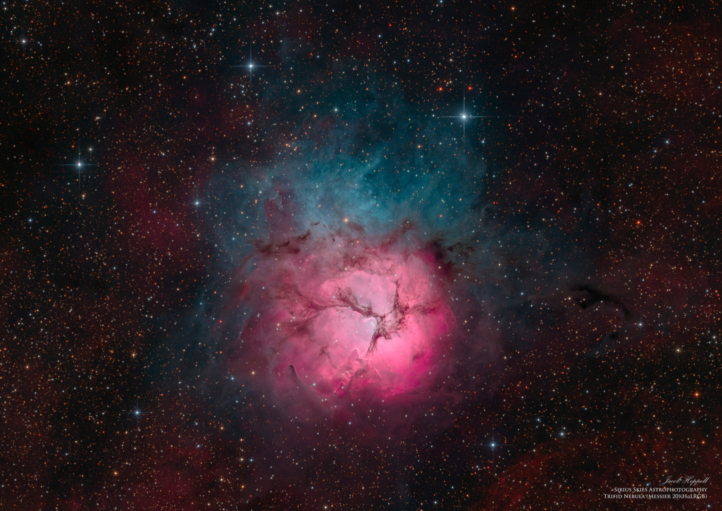 Trifid Nebula (true color)