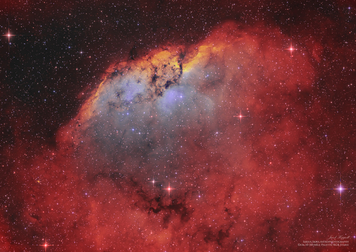 Gum 10 (RCW 19) nebula