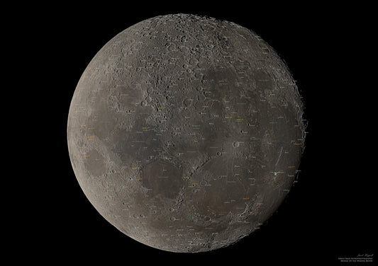 Mosaic of the Waxing Moon (Labelled)